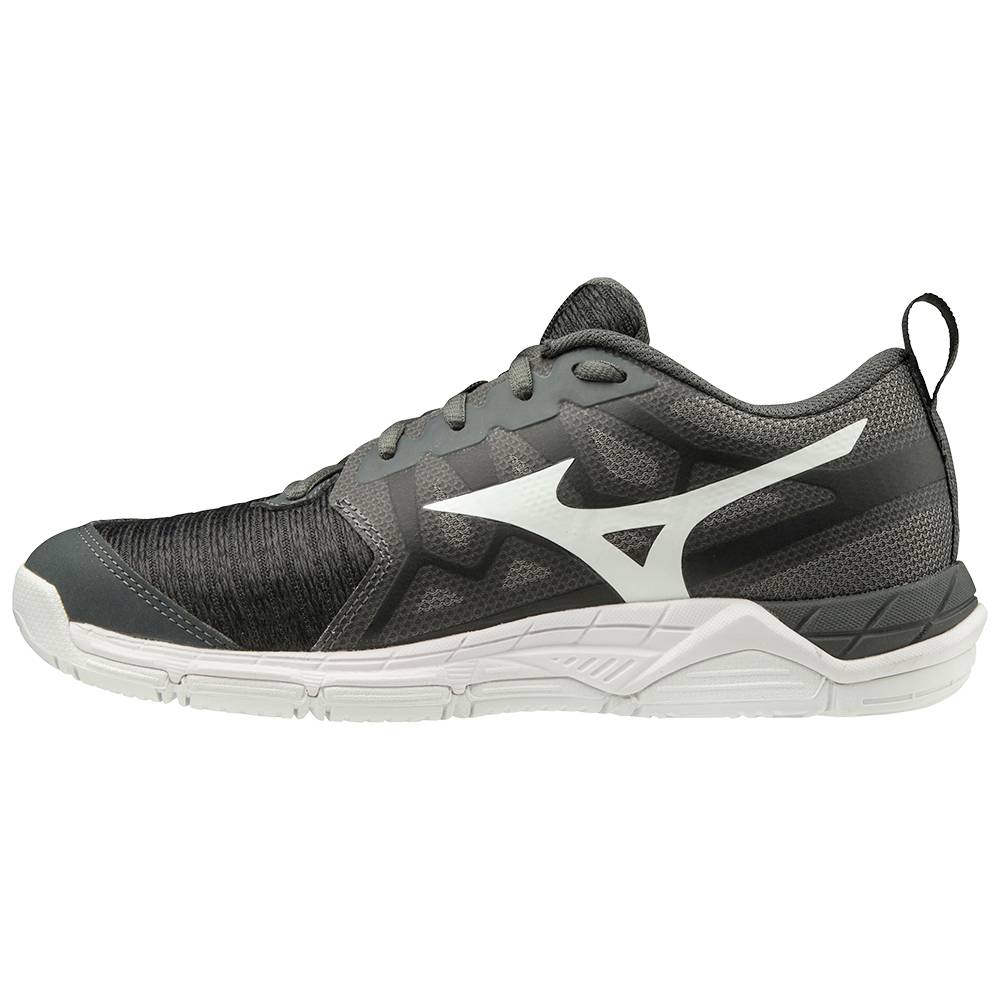 Scarpe Pallavolo Mizuno Wave Supersonic 2 Donna - Nere/Grigie - 35674-LYMH